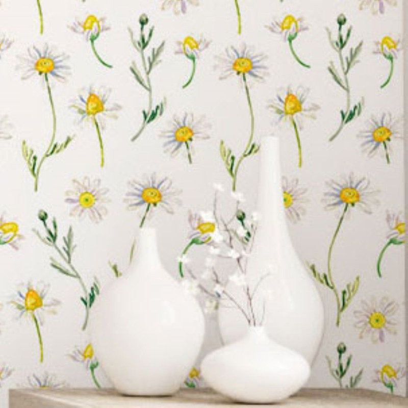 Rouleau de papier peint adhésif lisse L 126 po x l 24 po Topanga