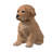 10" Golden Retriever Puppy Statue