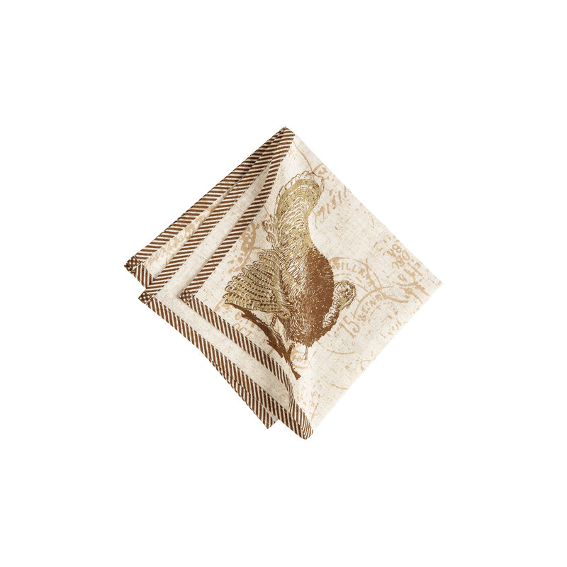 Serviette de table en dinde 18 po