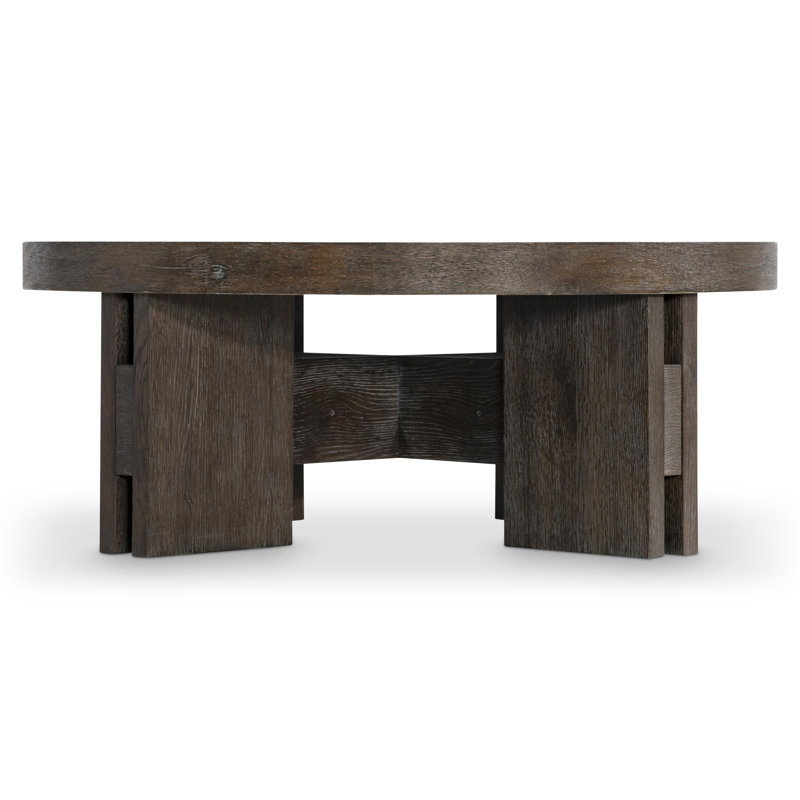 Outline Solid Wood Cocktail Table