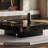 Luxury-Style Square Marble Coffee Table-1935847297