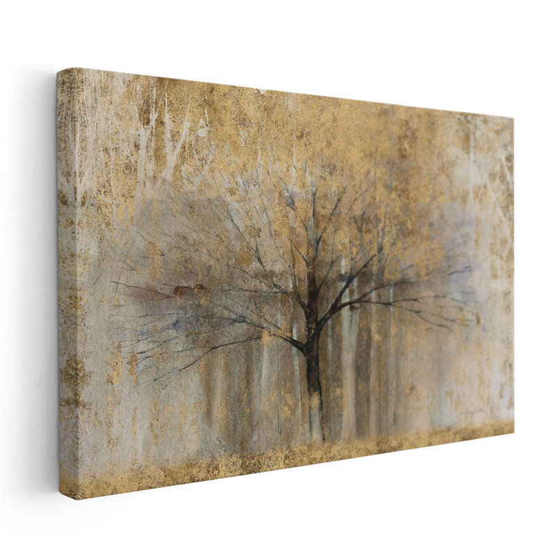 Open Arms Gold - reproduction d'art sur toile, H 12 po x l 18 po