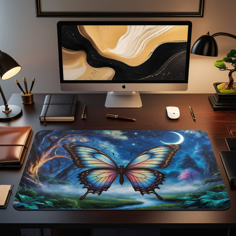 Polyester Desk Pad, 31.5x15.5