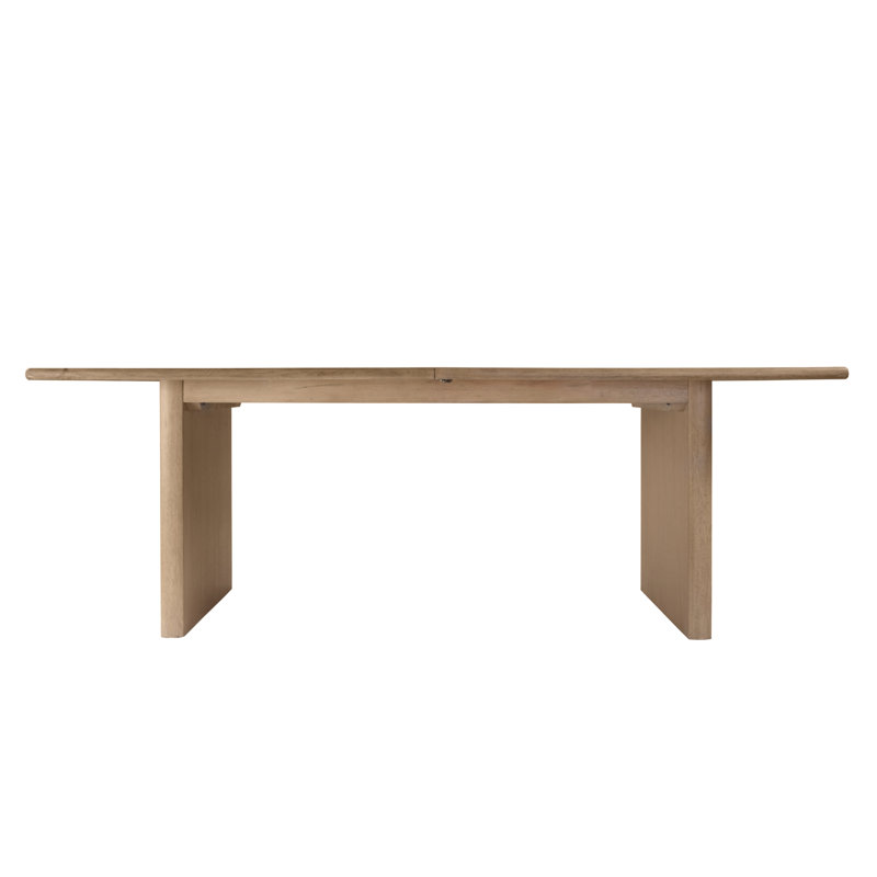 Table de salle à manger extensible Carter, Brun