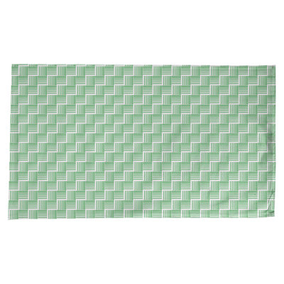 Classic Basketweave Stripes Tablecloth