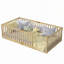 Lit sur pied en bois massif avec rampe haute-944752821