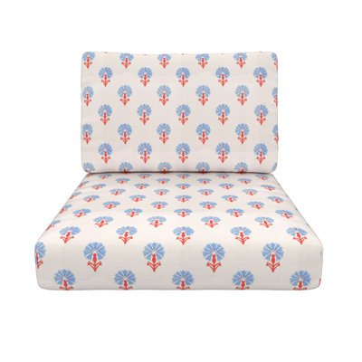Amala Outdoor Sunbrella® Seat/Back Cushion