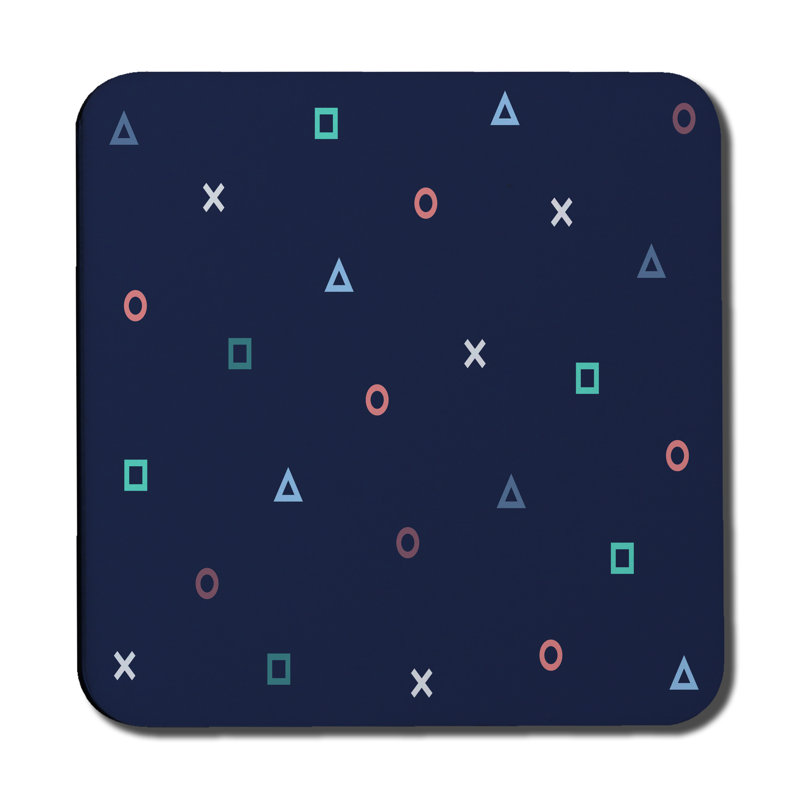 Square 6 Piece Coaster Set