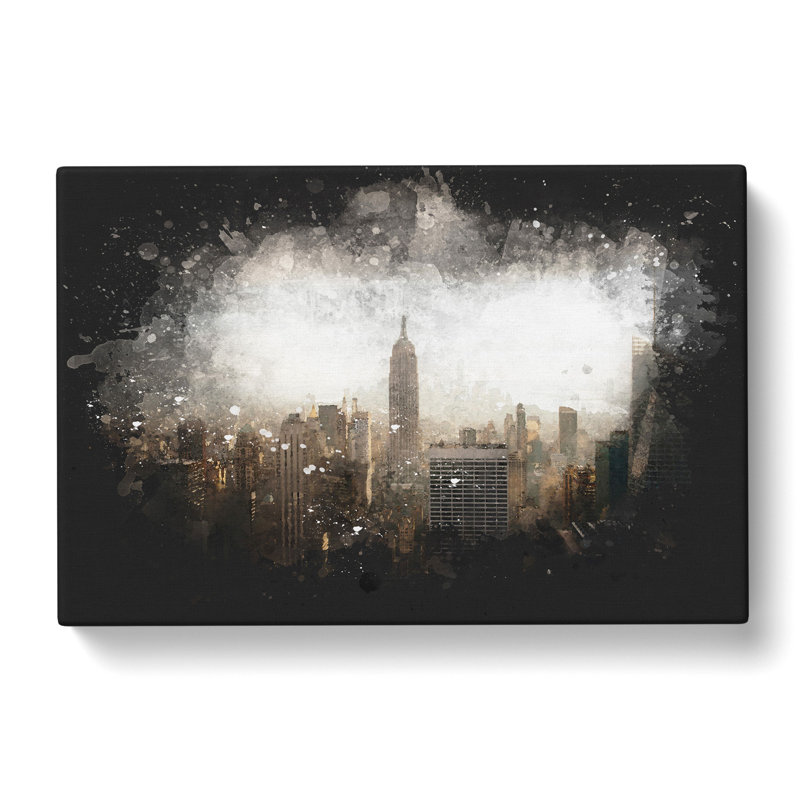 New York Skyline Vol.5 - Wrapped Canvas Print, 50cm H x 76cm W x 3cm D