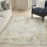 Tapis bleu lavable à la machine Haydel