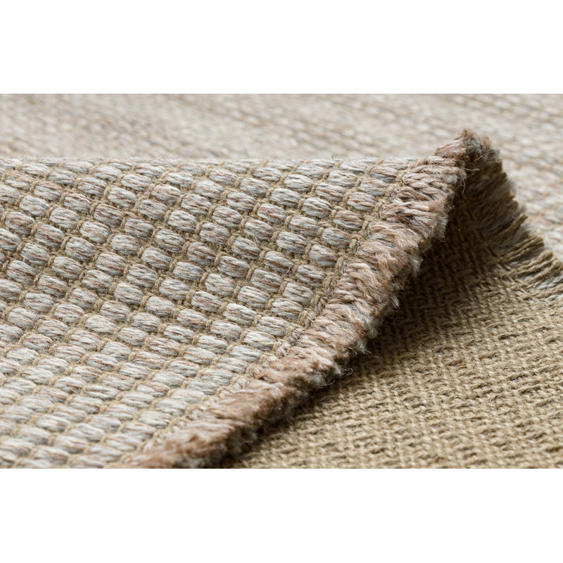 Highfill Jute / Sisal Flatweave Area Rug, Rectangular 120 x 170cm
