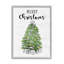 «Charmant doux sapin vert Merry Christmas Text» par Lanie Loreth - reproduction d'art textuel-1913100583-1913100589