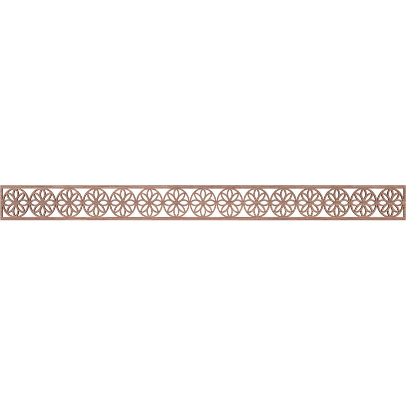 Moulure Blume, Noyer, H 4 po x l 46,375 po x P 0,25 po