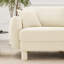 Boucle Fabric U Shape Sectional 3 - seater Sofa Couch with Distinctive Shell - shaped Armrests, 2 Movable Ottomans and Cylindrical Legs, Perfect for Comfortable Gathering Spaces-717864816-717864813