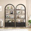 181.7cm H x 80.1cm W Iron Bookcase-741492413