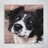 " Black And White Border Collie " Painting Print-1036651940
