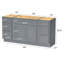 Base de meuble-lavabo simple 63 po seulement-94489008