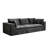 Modular Sectional Sofa Seat,Upholstered Compressed Couch For Living Room,Bedroom,Apartment,No Assembly Required,2PC Free Combination,Plush Corduroy Fabric-826803036-826803032