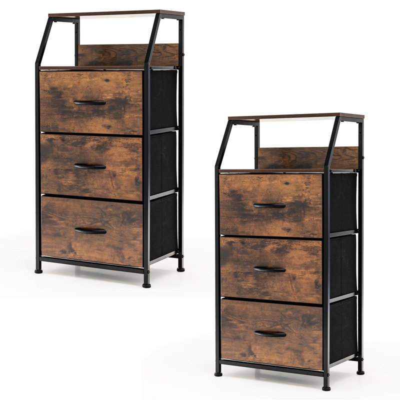 18'' W 3 - Drawer Dresser