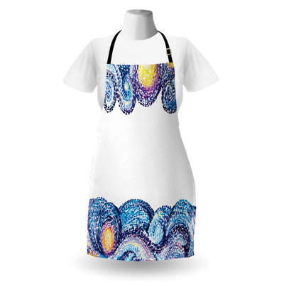 No Pattern Bib Apron