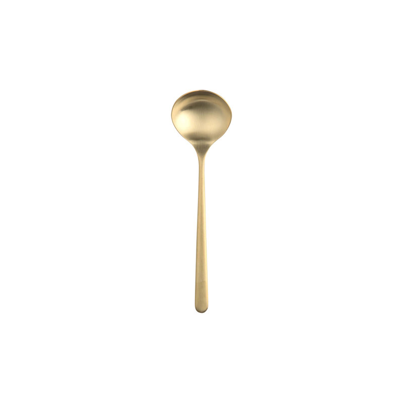 Linea Stainless Steel Ladle, Ice oro
