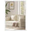 HOMCOM Wall-Mounted Bathroom Mirror, Decorative Rectangular, White