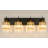 4 - Light Crystal Wall Vanity Light
