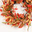 Couronne de fleurs artificielles d'automne 22 po pour récolte de baies d'automne