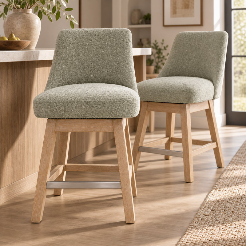 Ensemble de 2 tabourets de bar Modern