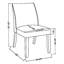 Chaise rembourrée Giray