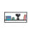 Modern Wall Shelf with Metal Frame, Black, 28.0 x 13.0 x 7.1 inches | 100% Melamine Coated Particle Board, Thickness: 0.7 inches | Stylish Storage Solution for Living Room & Bedroom, Durable & Elegant Design-102349799
