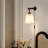 Plug-In Wall Sconces Set Of 2 With Fabric Shade, In-Line On/Off Switch, And Included LED Bulbs For Bedroom, Living Room, Or Hallway