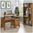Antique Nutmeg 6-Tier Rectangular Bookcase