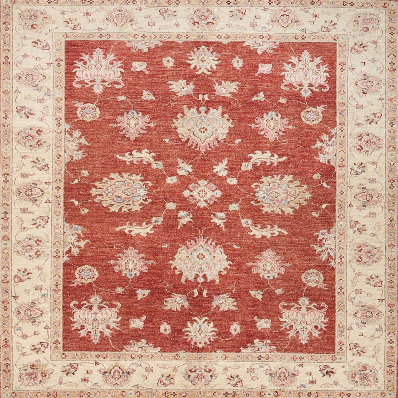 Raja Oriental Indoor Rug, Square 3'