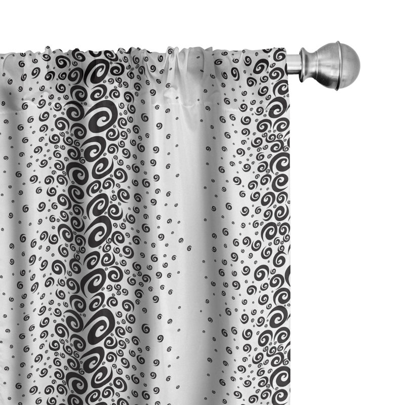 Semi-Sheer Rod Pocket Sliding Panel, 28" x 95"