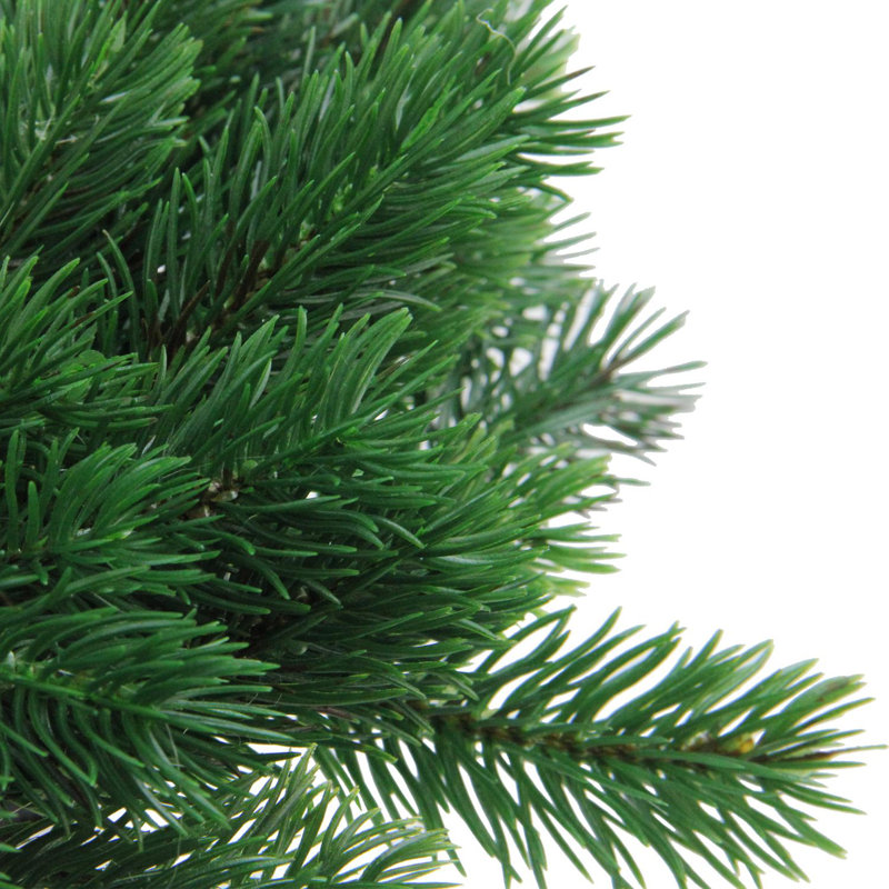 Couronne de Noël artificielle pin vert - non éclairée 12 pouces