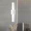 Cailum 2 Light Frosted Dimmable Vanity Light-2136842725