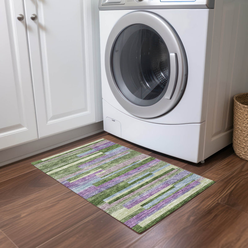 Chayden Area Rug with Non-Slip Backing, Rectangle 1'8" x 2'6"