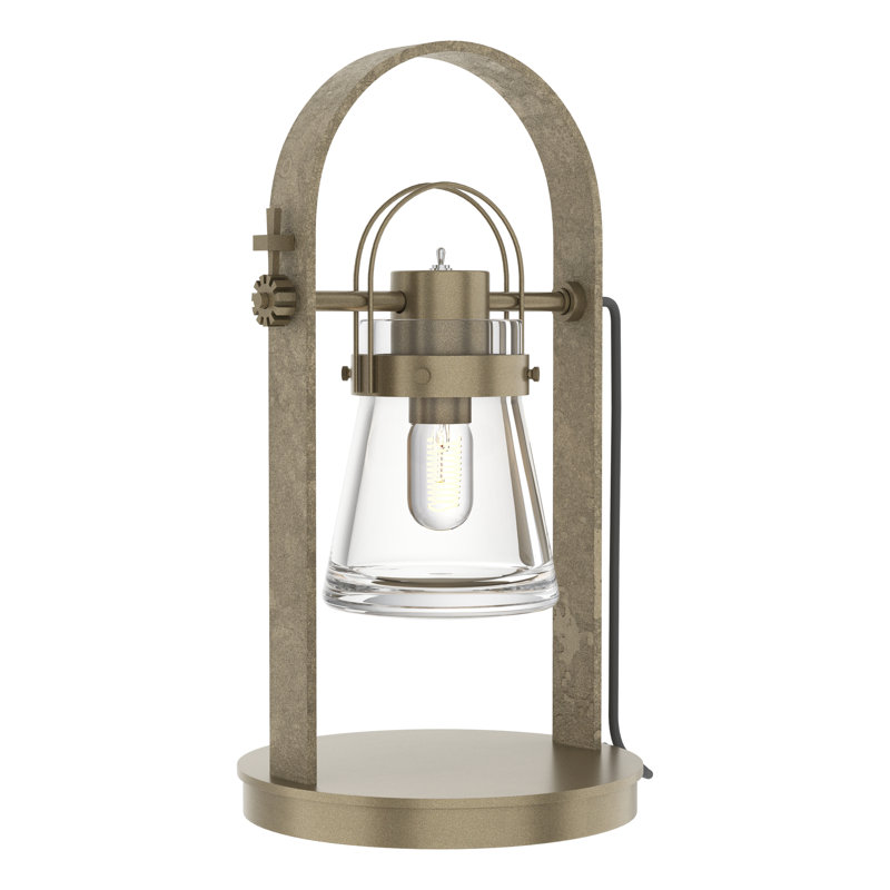 Erlenmeyer 19.4" Table Lamp, Soft Gold