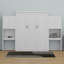 Lit escamotable avec bureau, coiffeuse et armoires Murphy-618207523