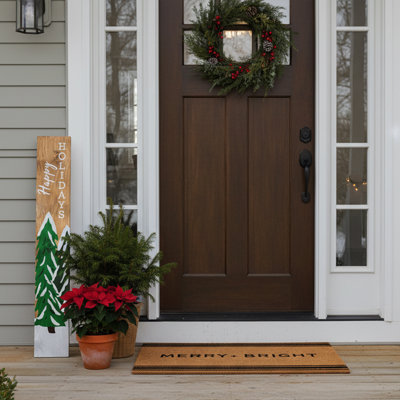 Winter Wonderland Porch leaner, 59" x 7.25"