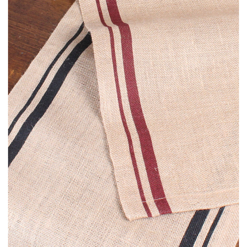 Cankut Runner Everyday Cotton Table Runnner, Red