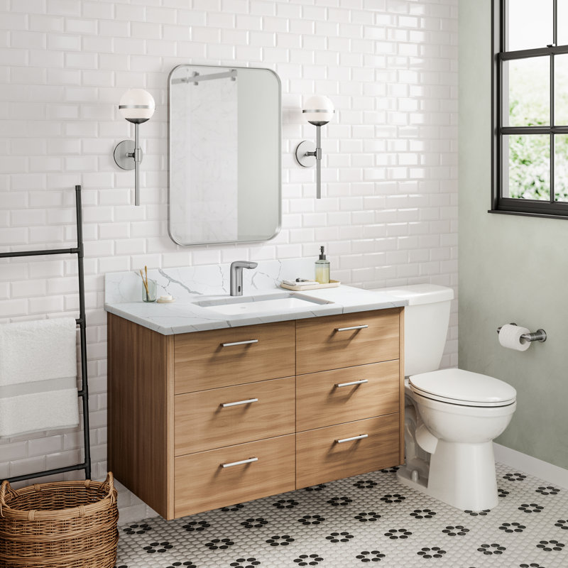 Robinet de salle de bain à capteur sans contact Indy ™ en acier inoxydable sans taches