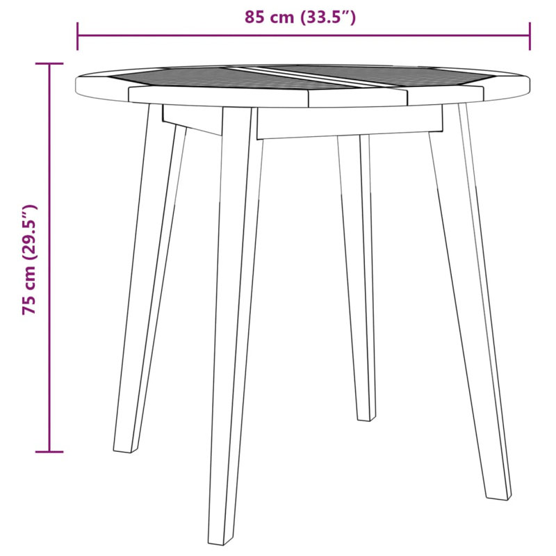 Table de salle à manger Ayishah