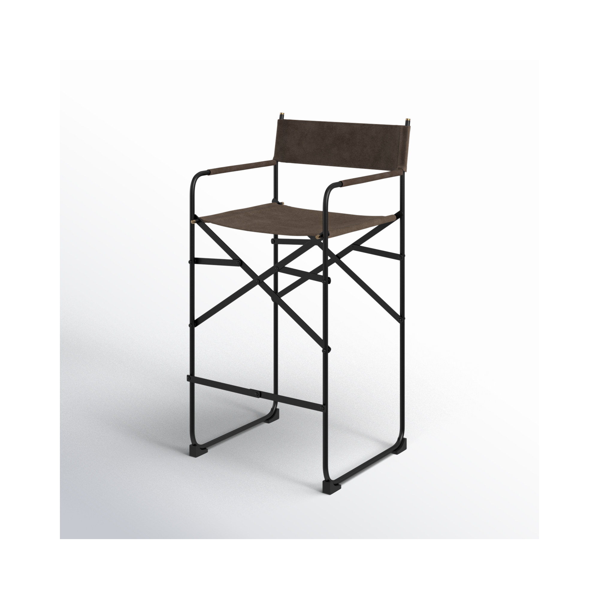 Sambac Bar & Counter Stool, Dark Brown, Counter Stool (26.5” Seat Height)