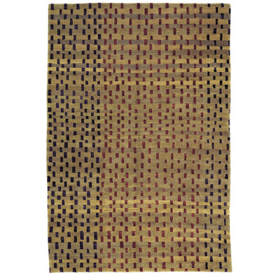 Rag Striped Area Rug