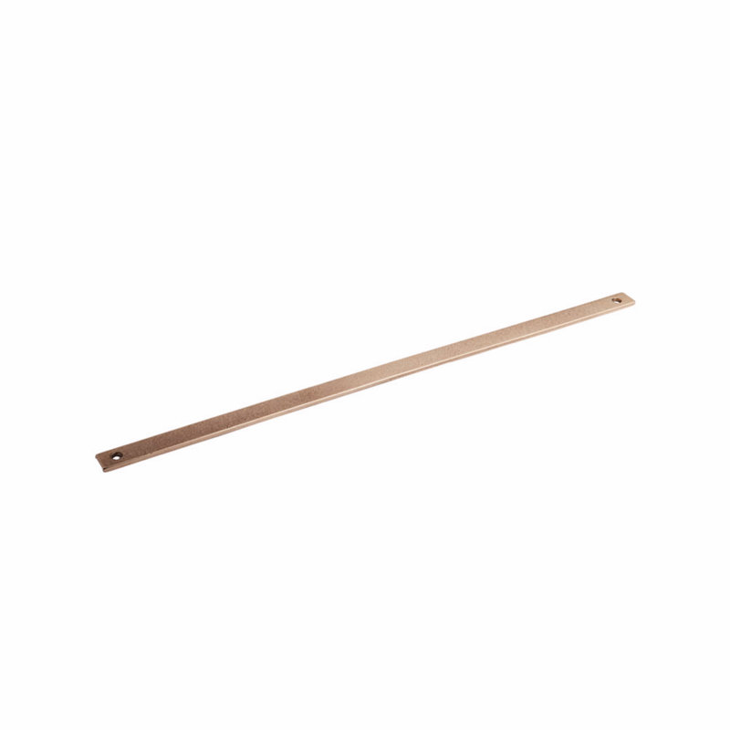 Schaub Vinci contre-plaque pour armoire / tiroir, Bronze naturel, H 19,75 po x l 0,75 po