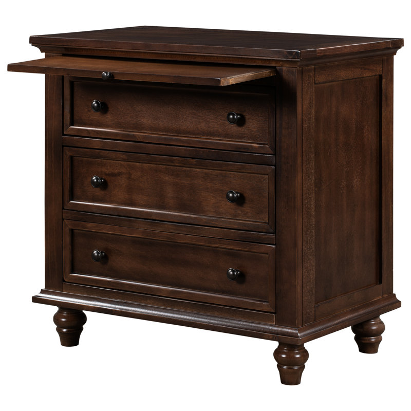 Meuble de rangement Ustyle 3 pour entrée - Meuble de rangement en bois massif et polyvalent pour salon et chambre