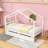 Twin Size Wooden House Bed With Drawers-679024062