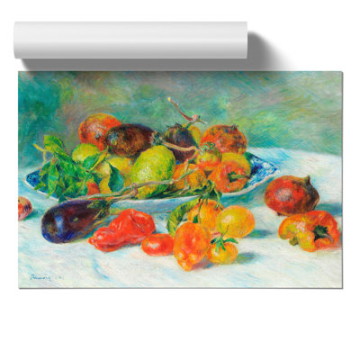 Still Life with Fruits by Pierre Auguste Renoir - Wall Art